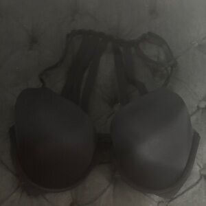 PINK Victoria's Secret Black Strappy Bra